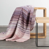 Kép 1/7 - Amber gofri szerkezetű puha takaró Púder rózsaszín 200x220 cm