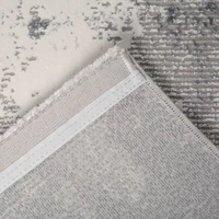 Kép 3/4 - Anemon modern szőnyeg Ezüst 80x150 mm - 10 mm 2
