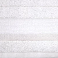 Kép 3/5 - April lurex törölköző Fehér 30x50 cm 6db 2