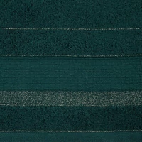 Kép 3/5 - April lurex törölköző Sötétzöld 30x50 cm 6db 2