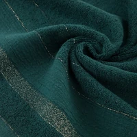 Kép 4/5 - April lurex törölköző Sötétzöld 70x140 cm 3db 3