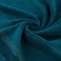 Kép 4/5 - April lurex törölköző Türkiz 70x140 cm 3db 3