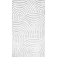 Kép 1/3 - Art5 fehér szőnyeg Fehér 120x170 mm - 7 mm