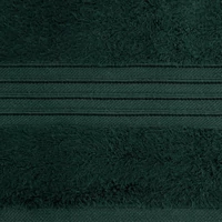 Kép 3/4 - Aura minőségi törölköző egyiptomi pamutból és modálból Sötétzöld 30x50 cm 6db 2