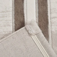 Kép 3/3 - Aura12 szőtt modern szőnyeg Krémszín 120x170 mm - 9 mm 2