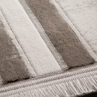 Kép 4/4 - Aura12 szőtt modern szőnyeg Krémszín 200x290 mm - 9 mm 3