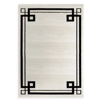 Kép 1/2 - Aura3 szőtt modern szőnyeg Világosszürke 60x100 mm - 9 mm