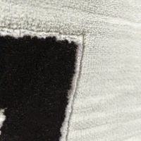 Kép 2/2 - Aura3 szőtt modern szőnyeg Világosszürke 60x100 mm - 9 mm 1