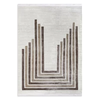 Kép 1/2 - Aura6 szőtt modern szőnyeg Fehér 200x290 mm - 9 mm