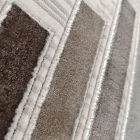 Kép 2/2 - Aura6 szőtt modern szőnyeg Fehér 200x290 mm - 9 mm 1