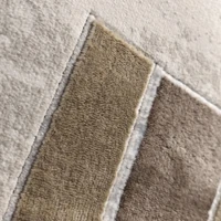Kép 2/3 - Aura7 szőtt modern szőnyeg Bézs 140x190 mm - 9 mm 1