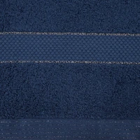 Kép 3/5 - Bari lurex törölköző Gránátkék 70x140 cm 3db 2