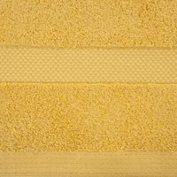 Kép 3/5 - Bari lurex törölköző Mustársárga 70x140 cm 3db 2