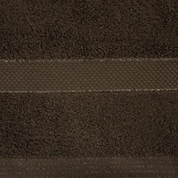Kép 3/5 - Bari lurex törölköző Sötétbarna 70x140 cm 3db 2