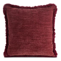 Kép 1/2 - Blanca mintás párnahuzat Bordó 45x45 cm