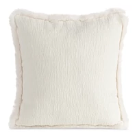 Kép 1/3 - Blanca mintás párnahuzat Krémszín 45x45 cm