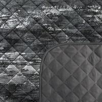 Kép 6/7 - Blink3 bársony ágytakaró fényes mintával Fekete 220x240 cm 4