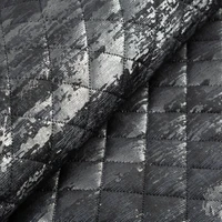 Kép 7/7 - Blink3 bársony ágytakaró fényes mintával Fekete 220x240 cm 5