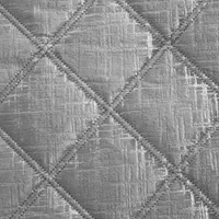 Kép 4/6 - Blink6 bársony ágytakaró fényes mintával Ezüst 170x210 cm 3