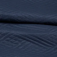 Kép 5/8 - Boni4 mikroszálas ágytakaró Gránátkék 200x220cm +2db 40x40cm