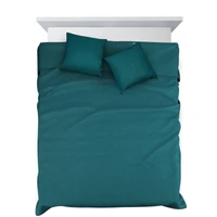 Kép 4/8 - Boni4 mikroszálas ágytakaró Sötét türkiz 200x220 cm +2db 40x40