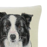 Kép 2/5 - Border collie párnahuzat 45x45 cm 1