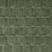 Kép 5/6 - Cindy6 plüss takaró Sötét olíva 200x220 cm 4