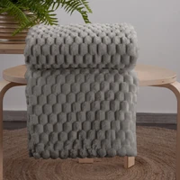 Kép 1/10 - Cindy6 puha plüss takaró Acélszürke 170x210 cm