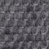 Kép 2/10 - Cindy6 puha plüss takaró Acélszürke 170x210 cm 6