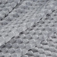 Kép 3/10 - Cindy6 puha plüss takaró Ezüst 150x200 cm 7