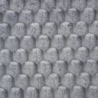 Kép 2/10 - Cindy6 puha plüss takaró Ezüst 170x210 cm 6