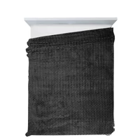 Kép 10/10 - Cindy6 puha plüss takaró Fekete 170x210 cm 5