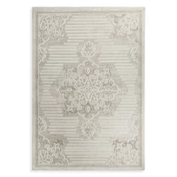 Kép 1/3 - Crystal6 szőtt modern szőnyeg Bézs 80x150 mm - 10 mm