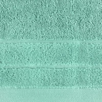 Kép 4/5 - Damla velúr törölköző Menta 50x90 cm