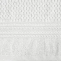 Kép 3/4 - Davos csíkos törölköző Fehér 30x50 cm 6db 2