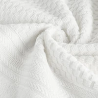 Kép 4/4 - Davos csíkos törölköző Fehér 50x90 cm 6db 3