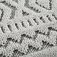 Kép 2/4 - Didar4 szürke szőnyeg Krémszín 80x150 mm - 9 mm 1