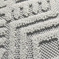 Kép 2/3 - Didar7 szürke szőnyeg Világosbézs 80x150 mm - 9 mm 1
