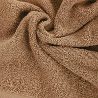 Kép 4/4 - Egyszínű klasszikus törölköző 500 g/m2 Sötét bézs 70x140 cm 3db 3