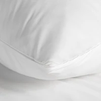 Kép 2/7 - Egyszínű mikroszálas ágyneműhuzat Fehér 160x200 cm - 70x80 cm 2db 6
