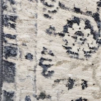 Kép 2/3 - Elba1 szőtt modern szőnyeg Krémszín 140x190 mm - 10 mm 1