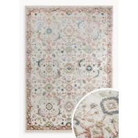 Kép 8/8 - Elora8 vintage szőnyeg Krémszín 200x290 mm 6