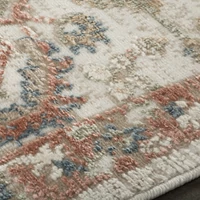 Kép 3/8 - Elora8 vintage szőnyeg Krémszín 200x290 mm 7