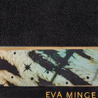 Kép 5/8 - Eva15 minőségi pamut törölköző Fekete 50x90 cm - 500 cm 6db 2