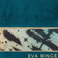 Kép 5/8 - Eva15 minőségi pamut törölköző Sötét türkiz 50x90 cm - 500 cm 6db 2