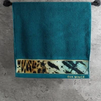 Kép 8/8 - Eva15 minőségi pamut törölköző Sötét türkiz 50x90 cm - 500 cm 6db 5