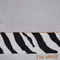 Kép 4/7 - Eva22 minőségi pamut törölköző Ezüst 50x90 cm - 500 cm 6db 2