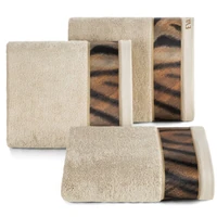 Kép 1/5 - Eva23 minőségi pamut törölköző Bézs 50x90 cm - 500 cm 6db
