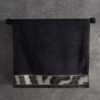 Kép 4/4 - Eva24 minőségi pamut törölköző Fekete 50x90 cm - 500 cm 6db 3