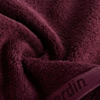 Kép 4/4 - Evi Pierre Cardin törölköző Burgundi vörös 70x140 cm 3db 3